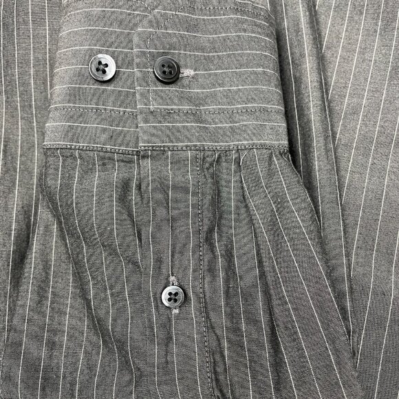 Men's EXPRESS Modern Fit Button-down‎ Long Sleeve Dress Shirt- Size Large - Picture 11 of 12